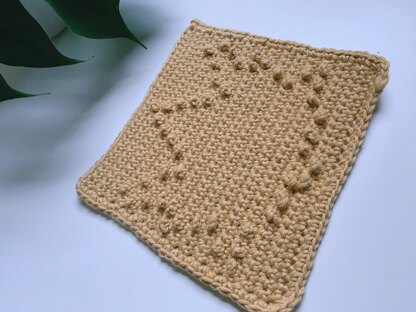 The Autumn Maple Leaf Dishcloth