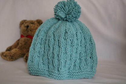 Gray Cloud Baby Hat