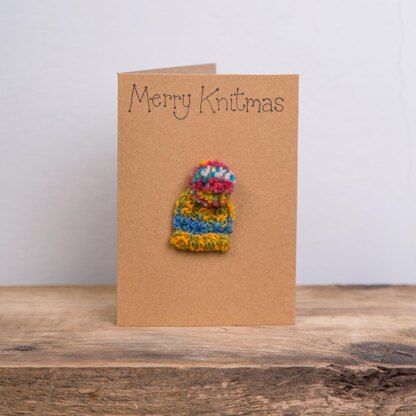Merry Knitmas Christmas cards