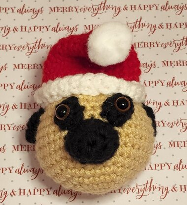 Pug Ornament