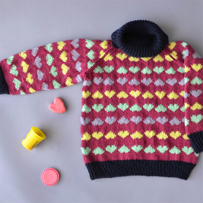 Universal Yarn Sweetheart Sweater PDF