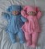 Reborn / 0-3 Months Baby Matinee / Pram Set