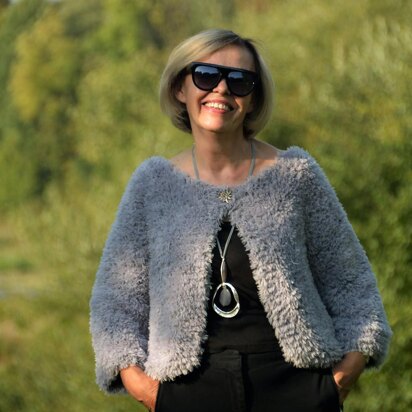 Bunny Fur Cardigan