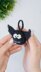 Amigurumi Bat Crochet Pattern: Mini Bat Halloween Keychain