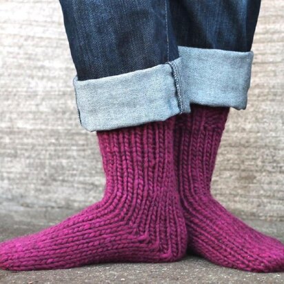 TV Time Socks - knitting pattern