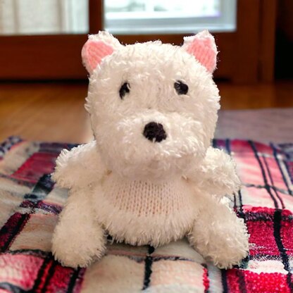 West Highland Terrier choc orange cover / toy