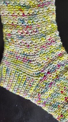 Runway Crochet Socks