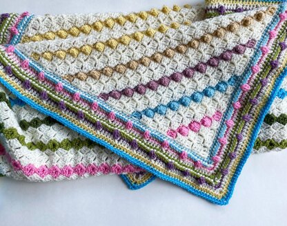 Birthday Sorbet Baby Blanket