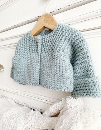 8 sizes - ITSY-BITSY Crochet Cardigan