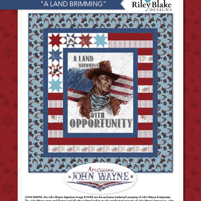 Riley Blake A Land Brimming - Downloadable PDF