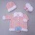 Nancy baby coat knitting pattern newborn