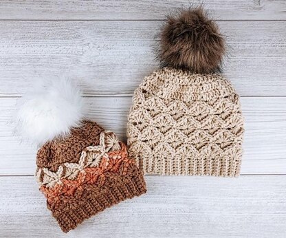 Sugar Maple Beanie and Bun Hat