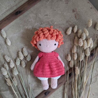Brunehilde - chibi crochet doll