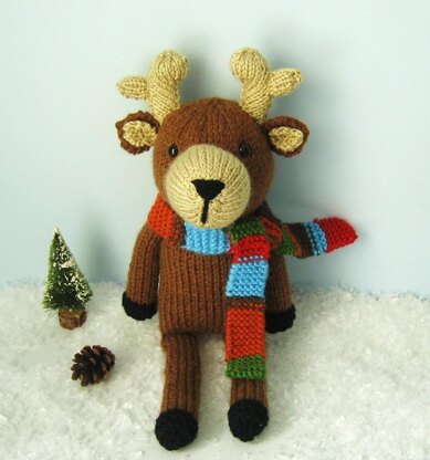 Knit Reindeer Pattern