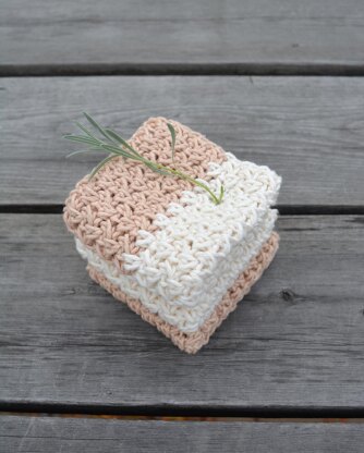 Crochet dishcloth, washcloth pattern - Relax Cloths