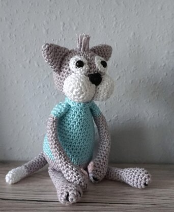 Crochet Pattern Cat Leo!