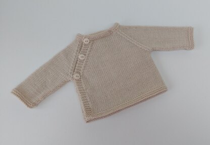 Cache Coeur baby cardigan