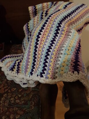 V stitch Blanket