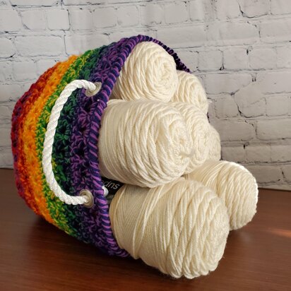 Stash the Rainbow Basket