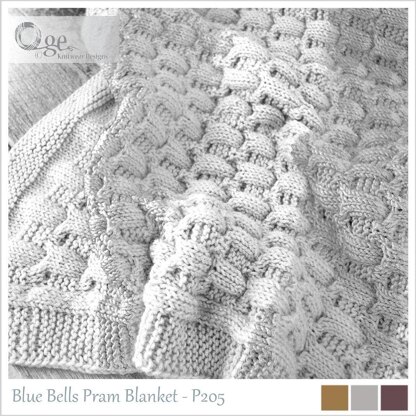 Blue Bells Pram Blanket – P205