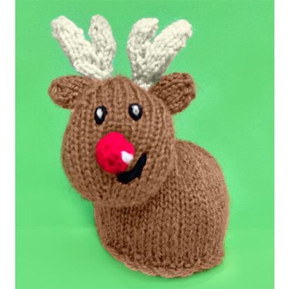 Rudolph Reindeer Choc Orange cover Christmas toy