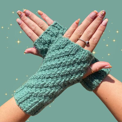 Myfanwy Hat and Gloves