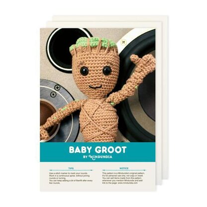Baby Groot - Soft Toys Crochet pattern by Mindundia Mindundia