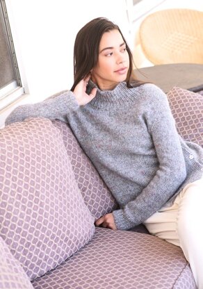 Mercier Sweater in Berroco Mochi - Downloadable PDF