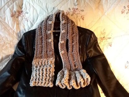 Chantilly Crocheted Scarf