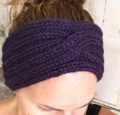 Gentle Wave Headband Knitting pattern by Emma Sadler | Knitting ...