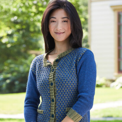 1140 Hereford - Cardigan Knitting Pattern for Women in Valley Yarns Westfield