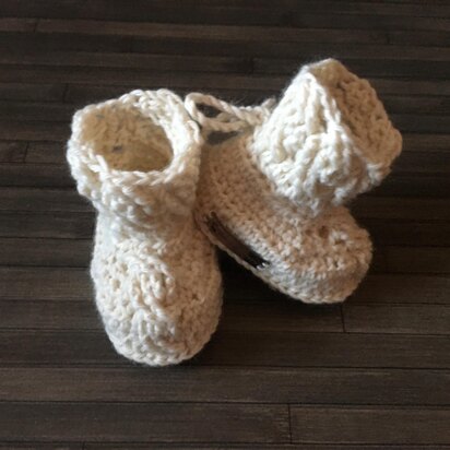 Caleb Cabled Booties