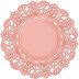 CottageCutz Dies - Tea Time Doily 3.4"X3.4"