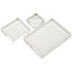 Apple Pie Memories Acrylic Stamp Blocks 3/Pkg - .5" Thick: 1.25"X1.25", 2"X2", 2.5"X3.5"