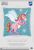 Vervaco Unicorn Cushion Cross Stitch Kit - 40cm x 40cm