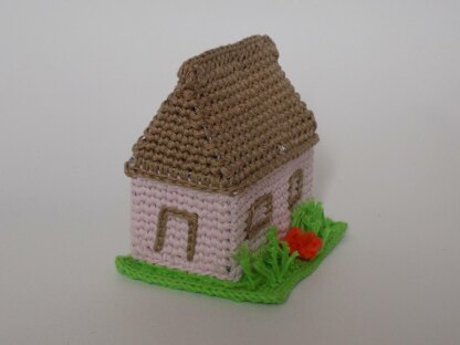 Crochet Amigurumi Toy House for Home Decor