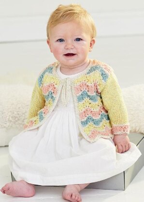 Cardigans and Blanket in Stylecraft Baby Sparkle DK - 9995 - Downloadable PDF