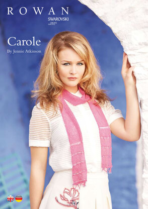 Carole Scarf in Rowan Fine Lace - ROC012 - Downloadable PDF