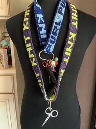 Knitwords Lanyard