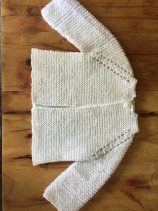 Garter Stitch Baby Jacket