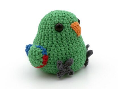 Amigurumi Eclectus Parrot