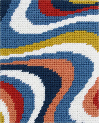 DMC Waves Tapestry Kit - 12 x 15cm