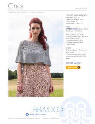 Berroco Cinca PDF