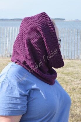 Knotty Hooded Cowl