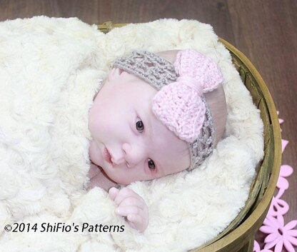 287-Baby & Toddler Headbands Crochet Pattern #287