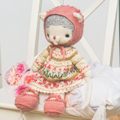 Knitting Pattern - Toy Clothes Pattern "Summer" for 15''/40cm toys