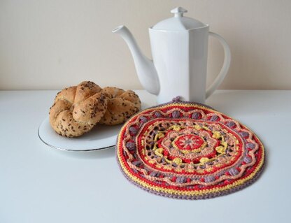 Mandala Pot Holder