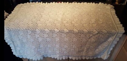 Heart shawl for great niece