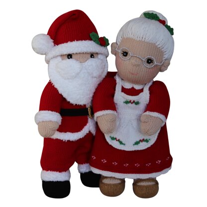 Mrs Claus (Knit a Teddy)
