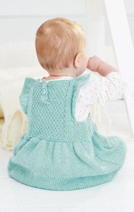 Dresses in Stylecraft Baby Sparkle DK - 10000 - Downloadable PDF